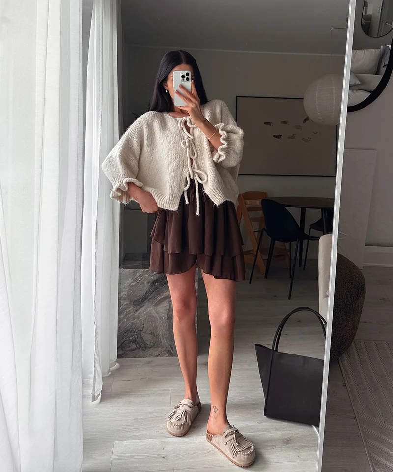 Hosenrock Parisa Uni Braun