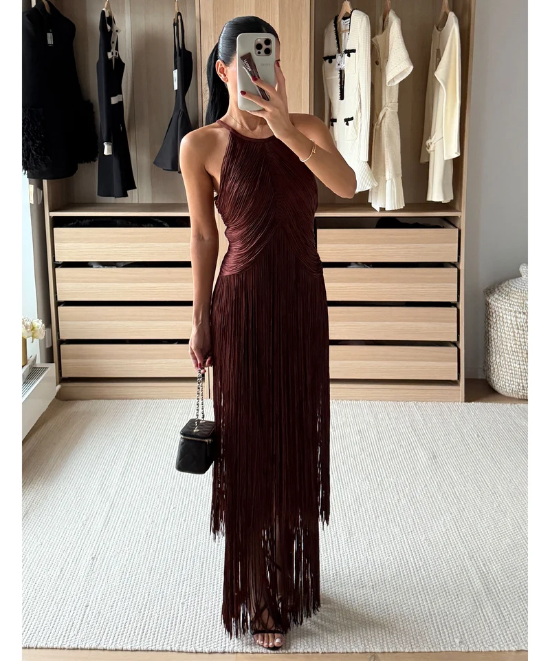Kleid Margaret Braun