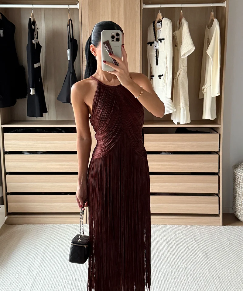 Kleid Margaret Braun