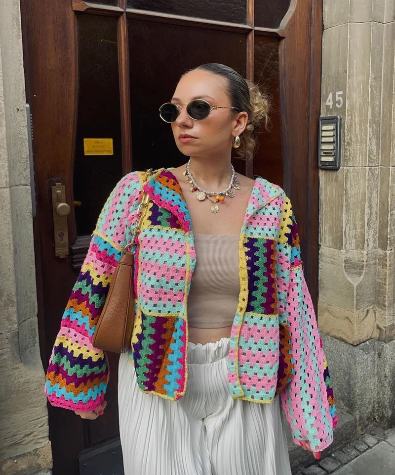 Strickjacke Kyra Bunt