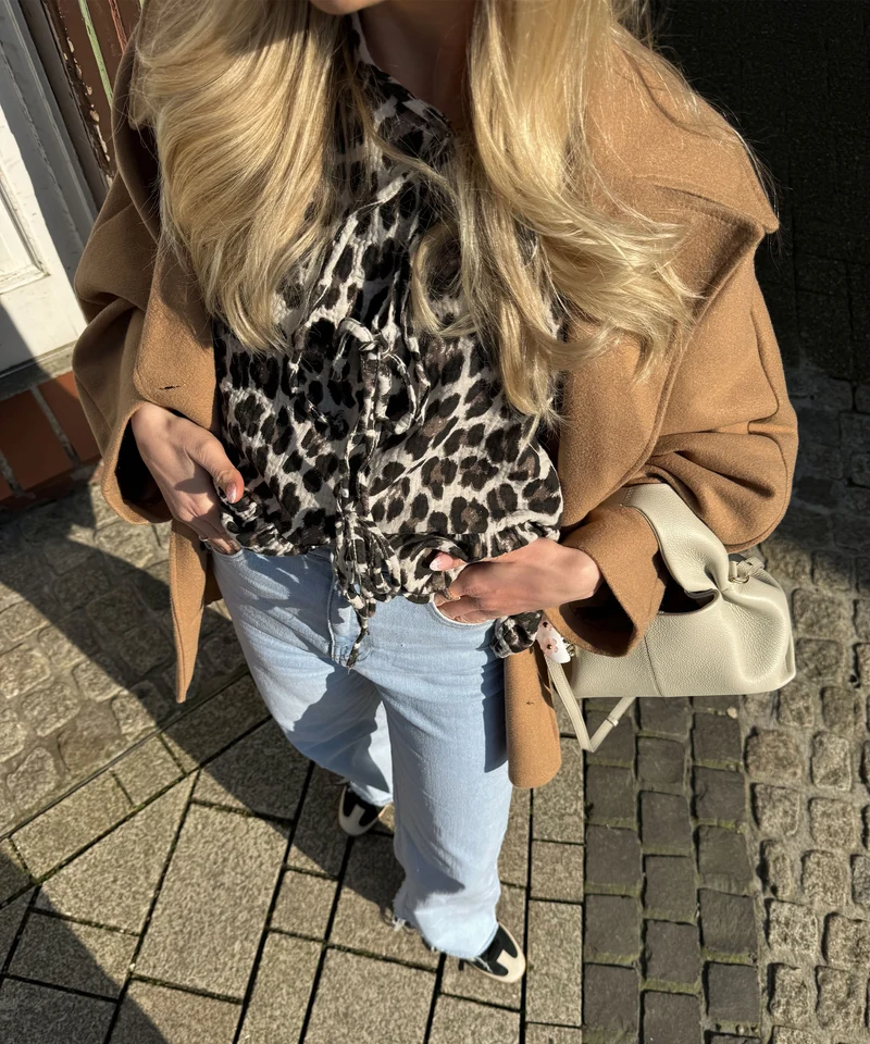 Musselin Bluse Elora Leo