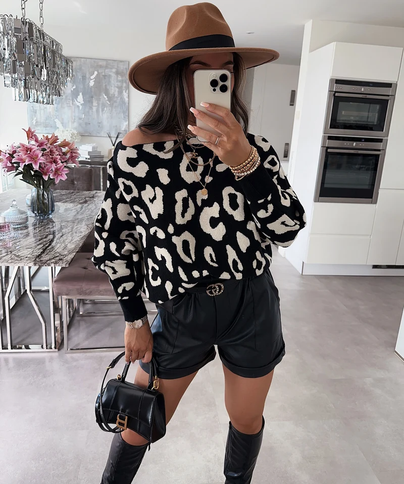 Leo Pullover Ari Schwarz