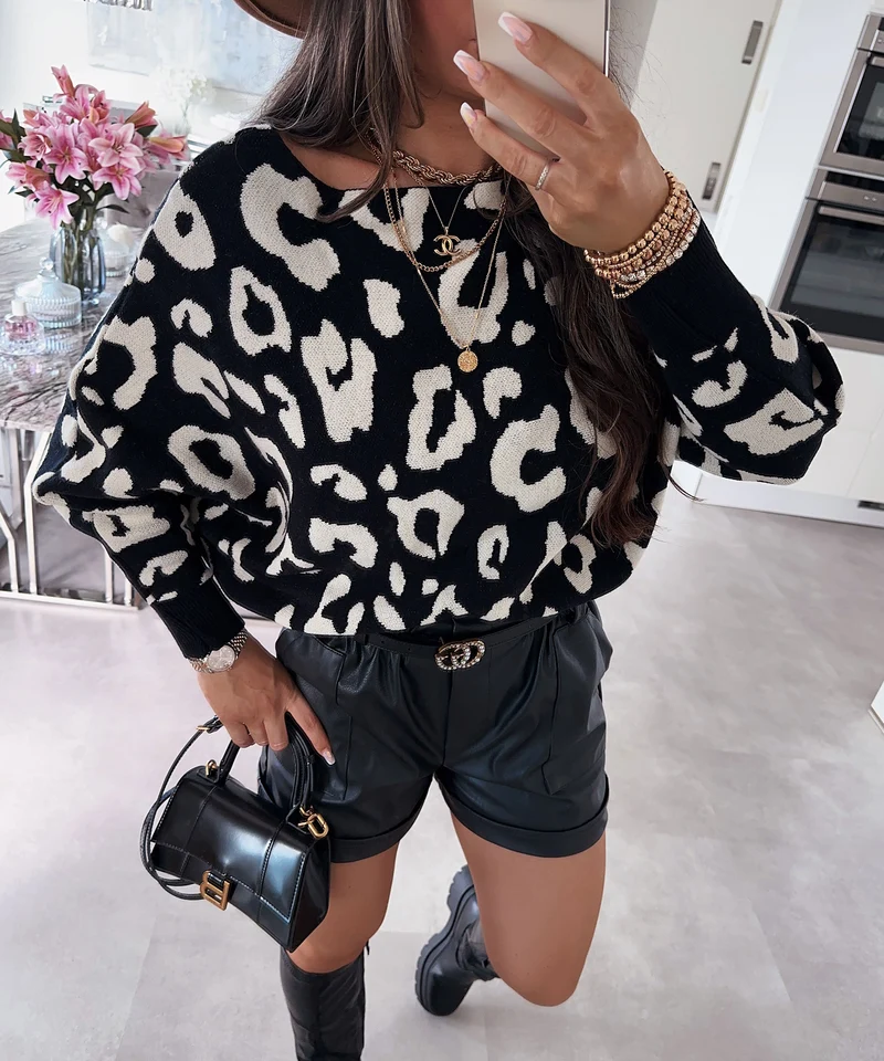 Leo Pullover Ari Schwarz