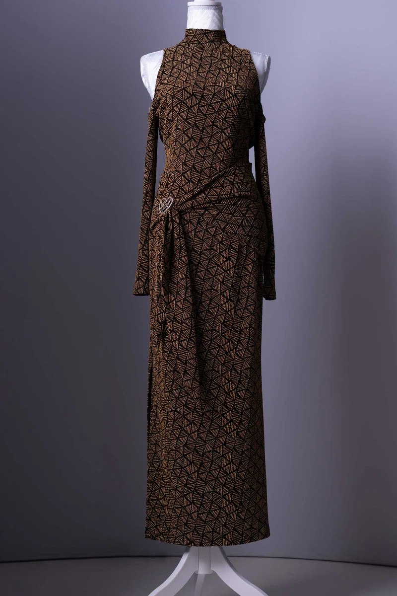 Aurora Gold Dress