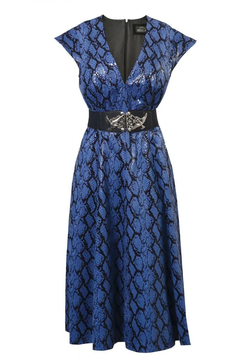 Veganleder Freizeitkleid.