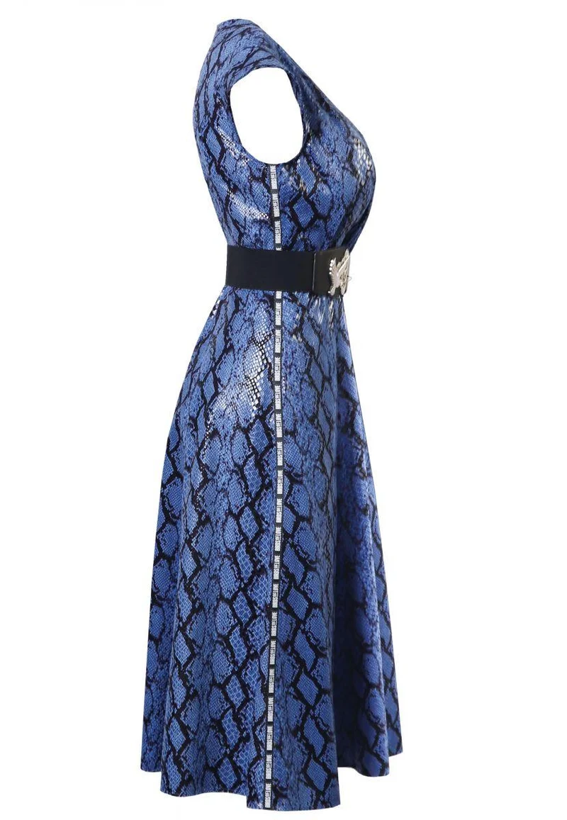 Veganleder Freizeitkleid.