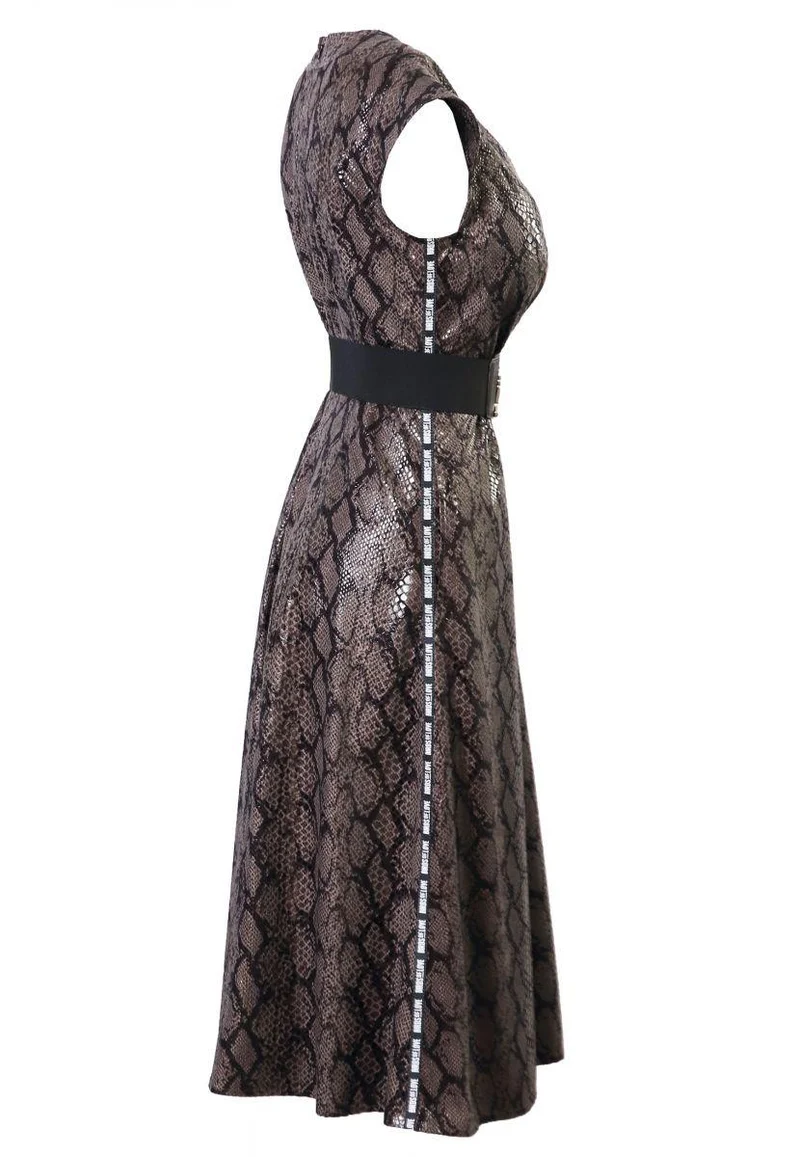 Veganleder Freizeitkleid.
