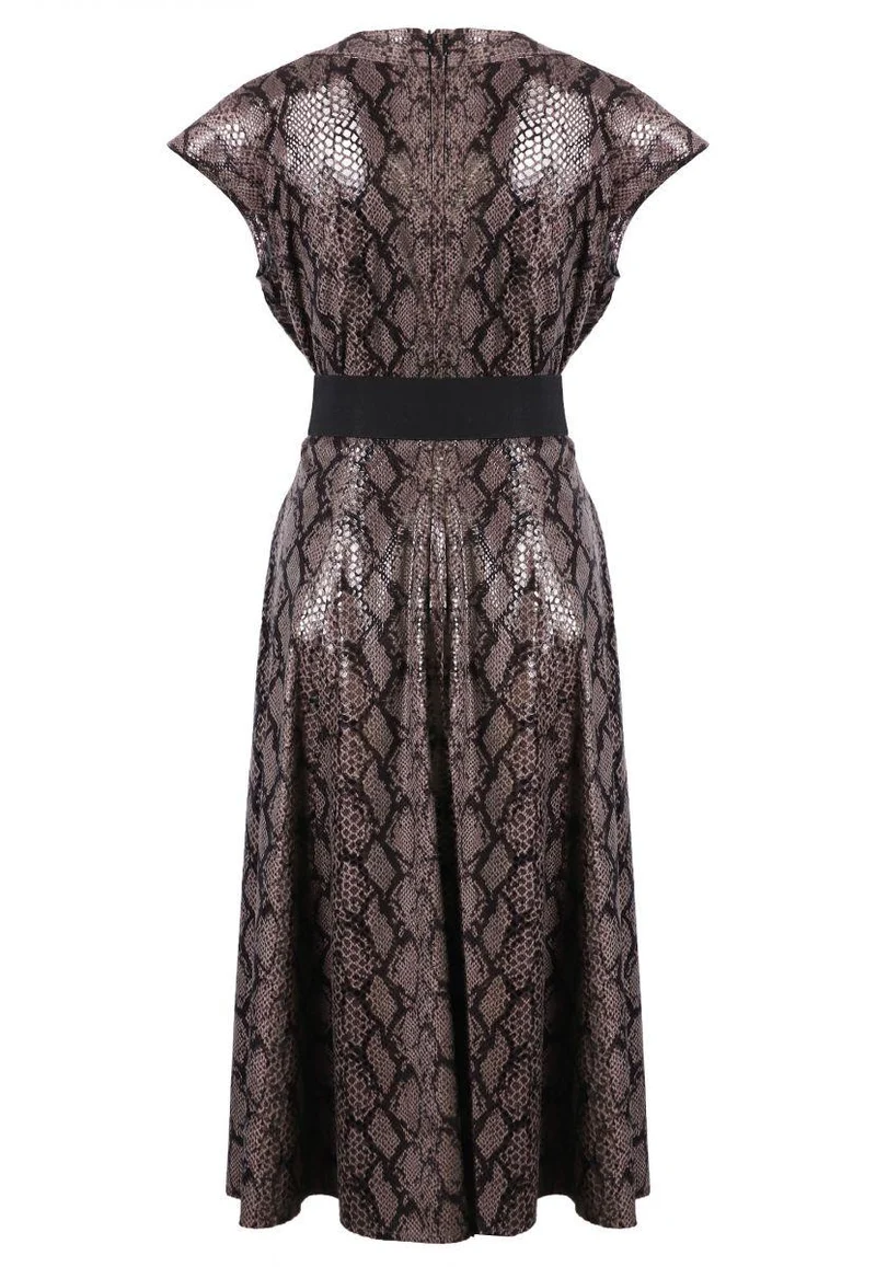 Veganleder Freizeitkleid.