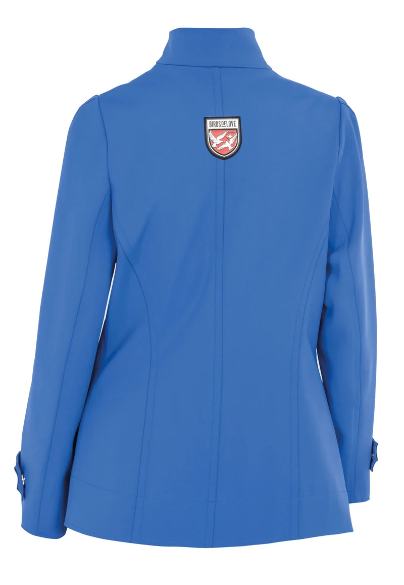 Übergangsjacke mit Reissverschluss - Blau
