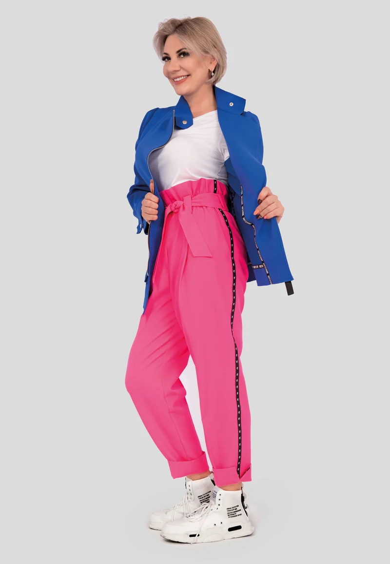 Übergangsjacke mit Reissverschluss - Blau