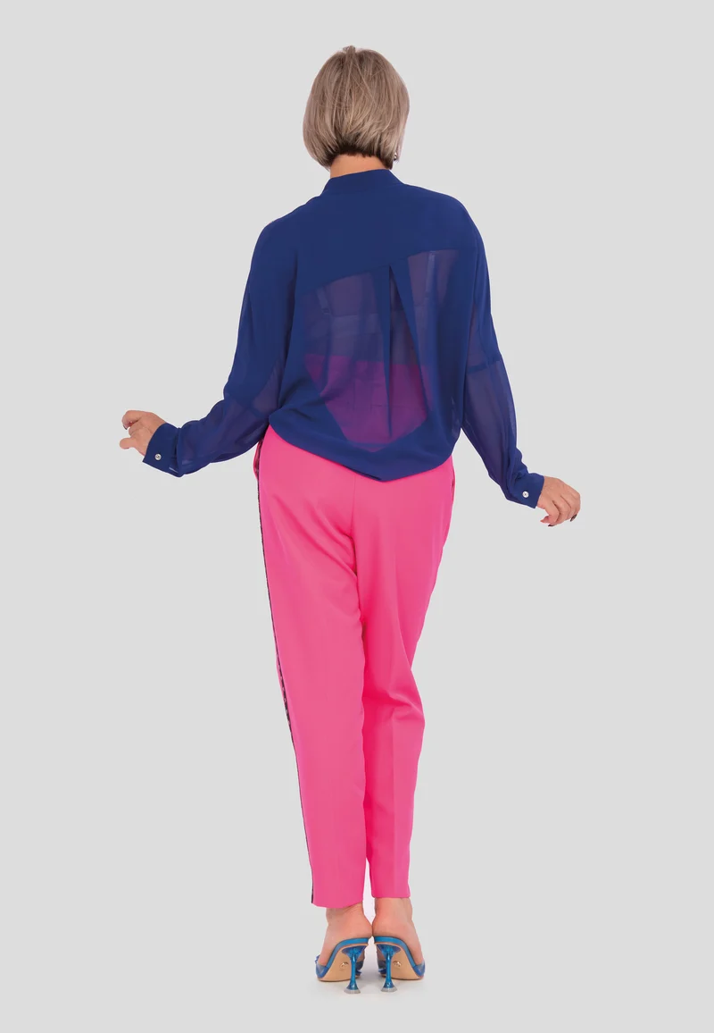 Damen Classic Bluse mit langen Ärmeln "Lovely Birds"