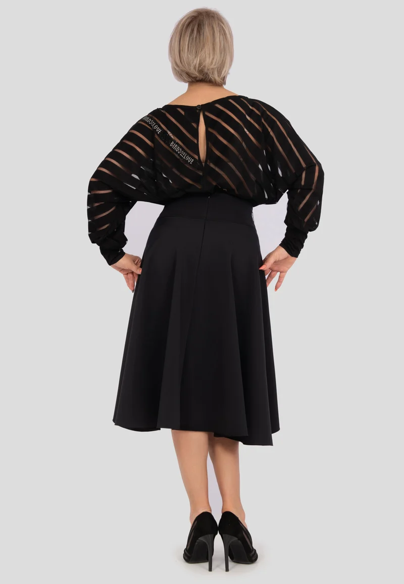 Asymmetrischer Damen Rock