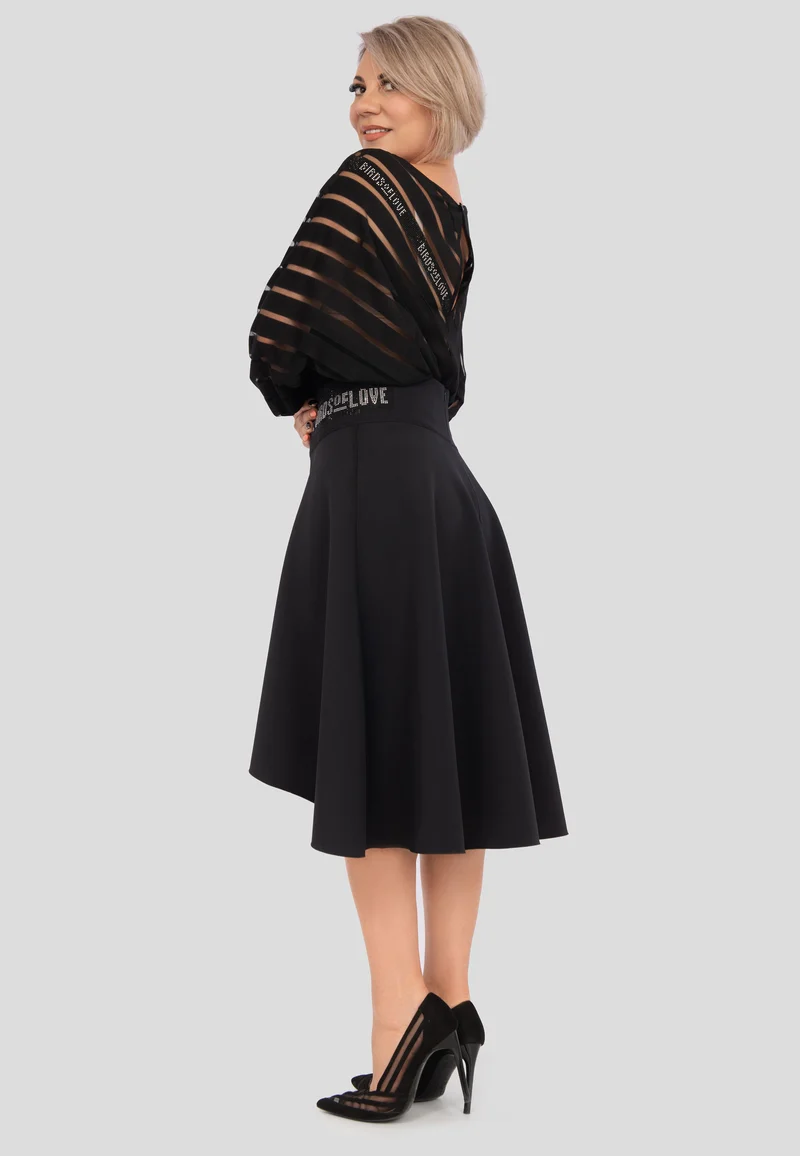 Asymmetrischer Damen Rock