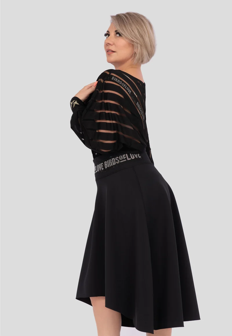 Asymmetrischer Damen Rock