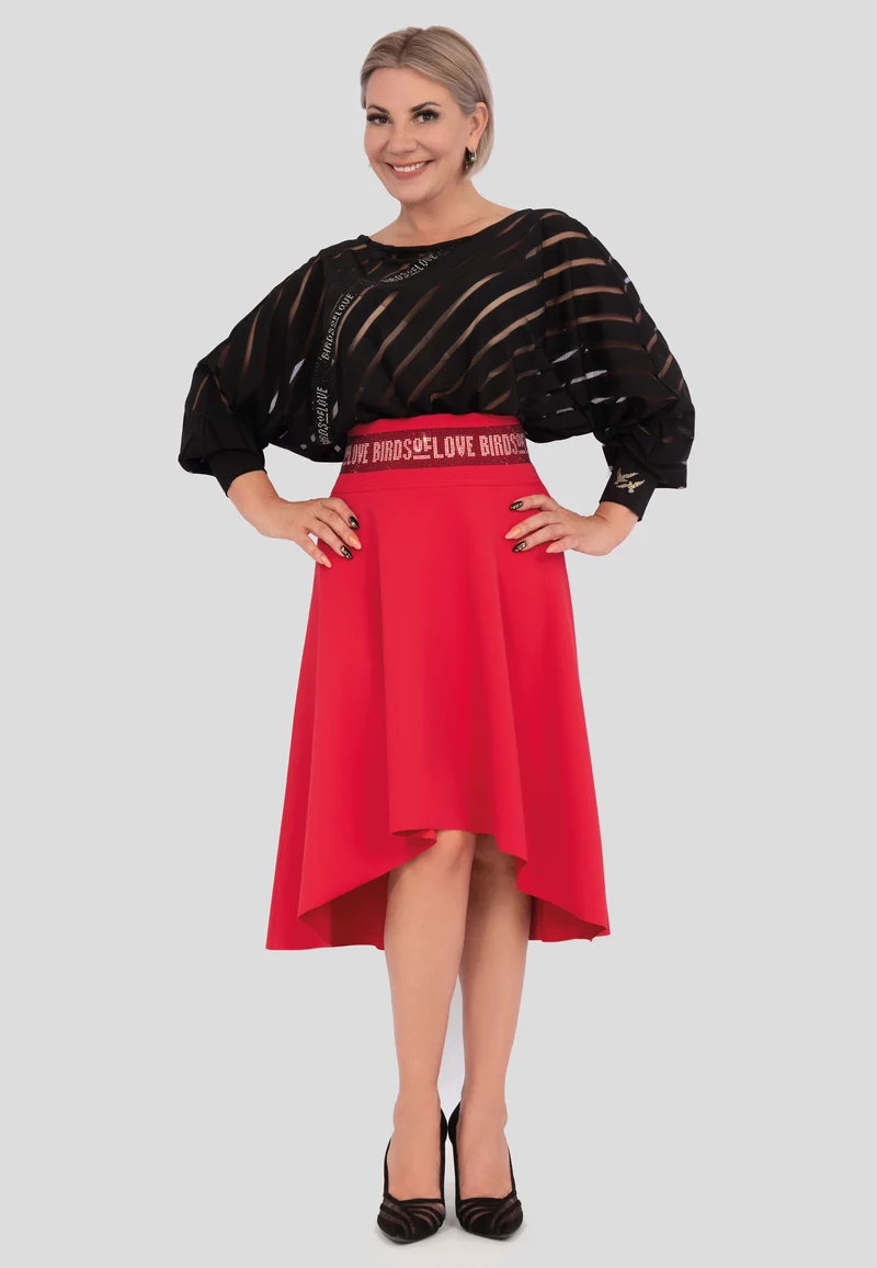 Asymmetrischer Damen Rock
