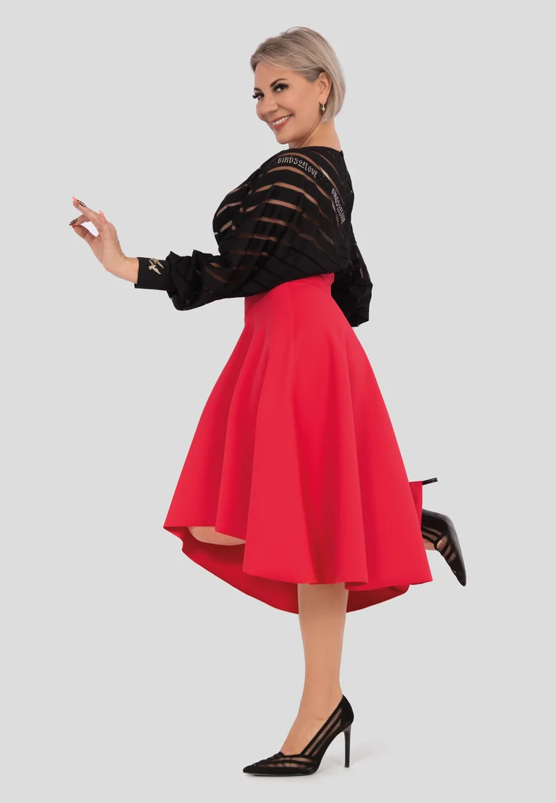 Asymmetrischer Damen Rock