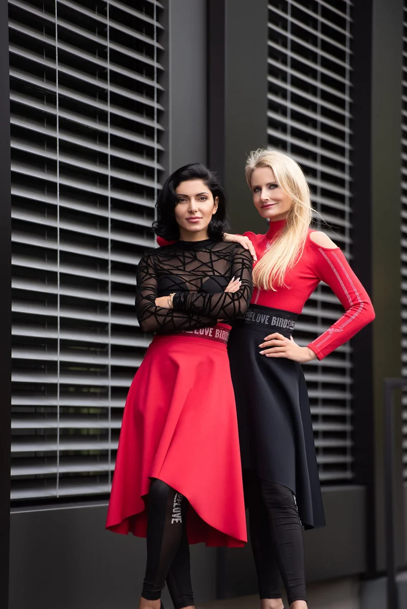 Asymmetrischer Damen Rock