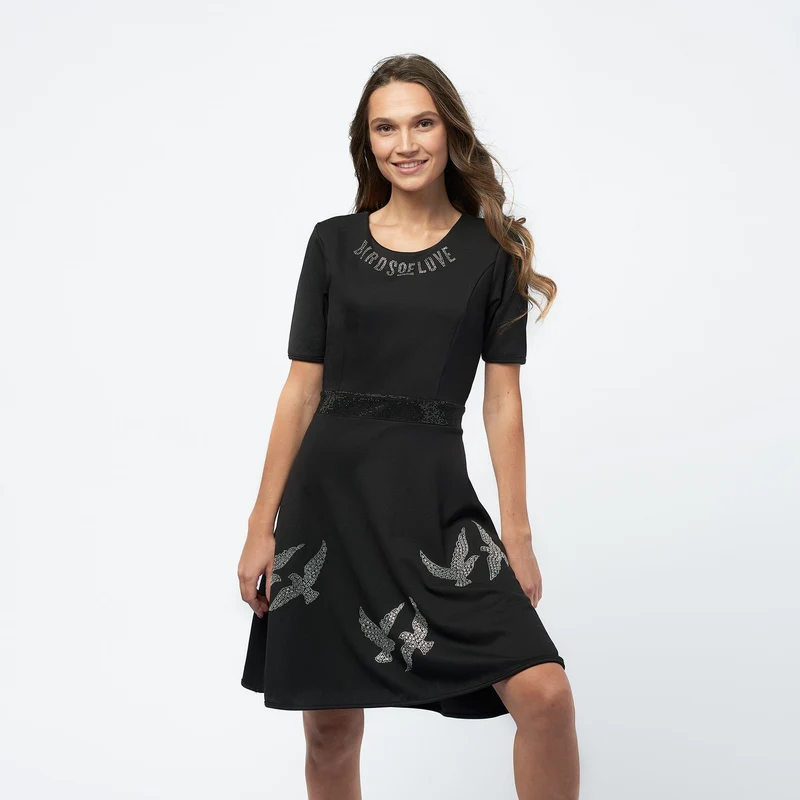 Cocktailkleid "GLAMOUR BIRDS"
