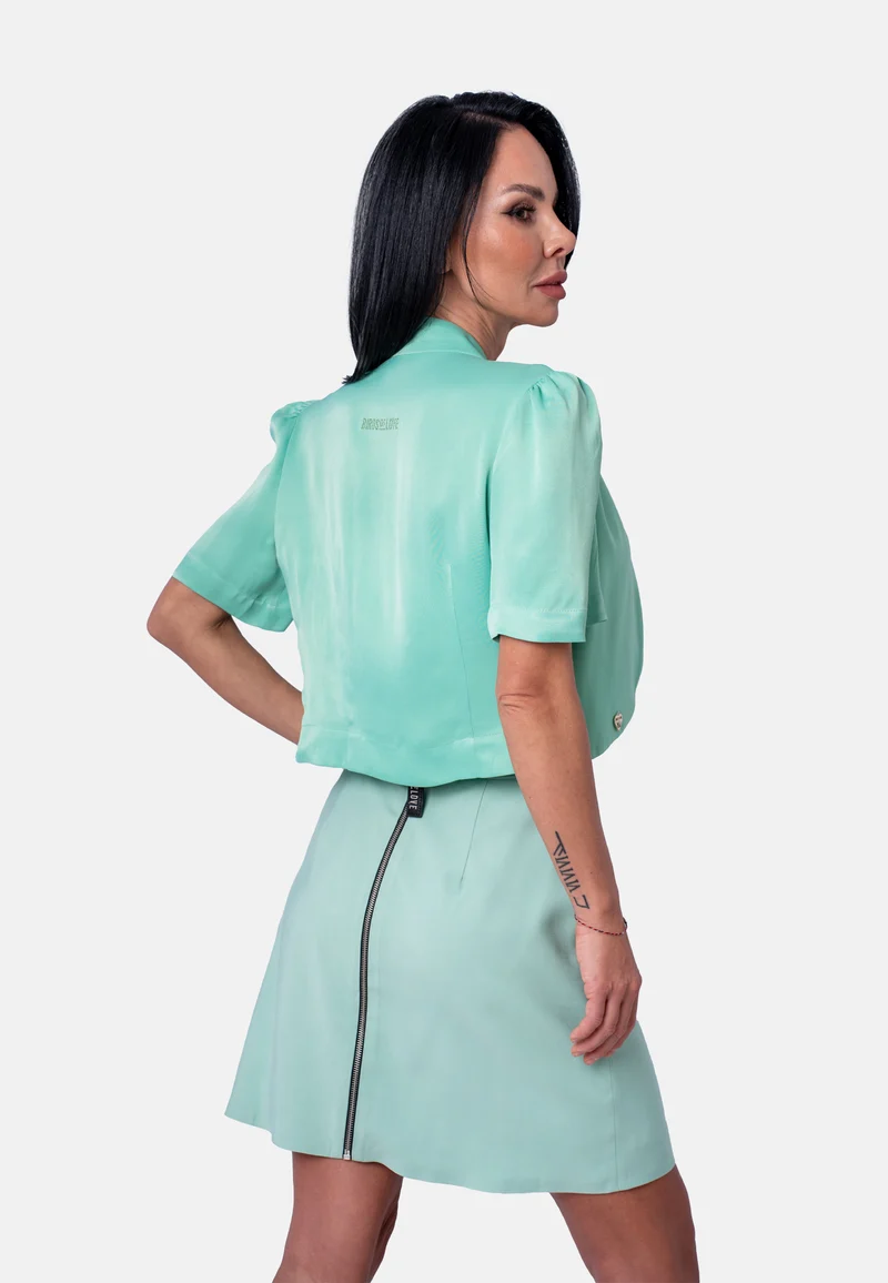 Kurzblazer in Mintgrün | Jardin by Birds of Love