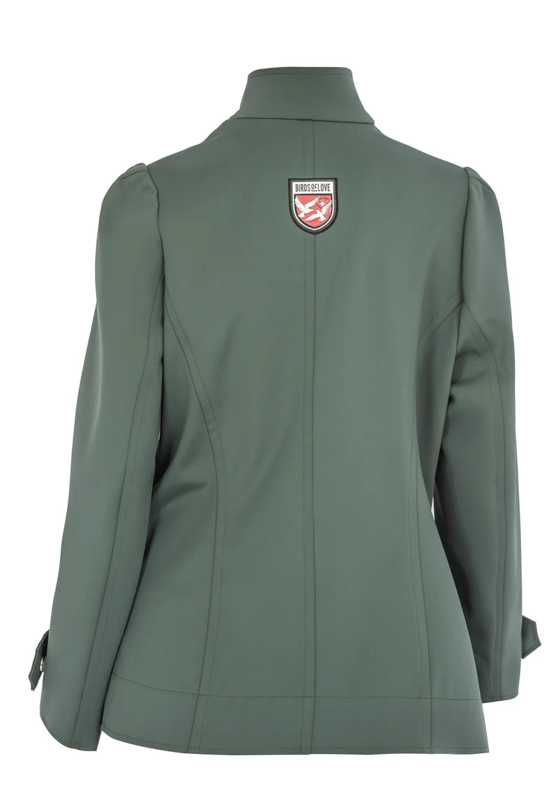 Übergangsjacke mit Reissverschluss - Khaki