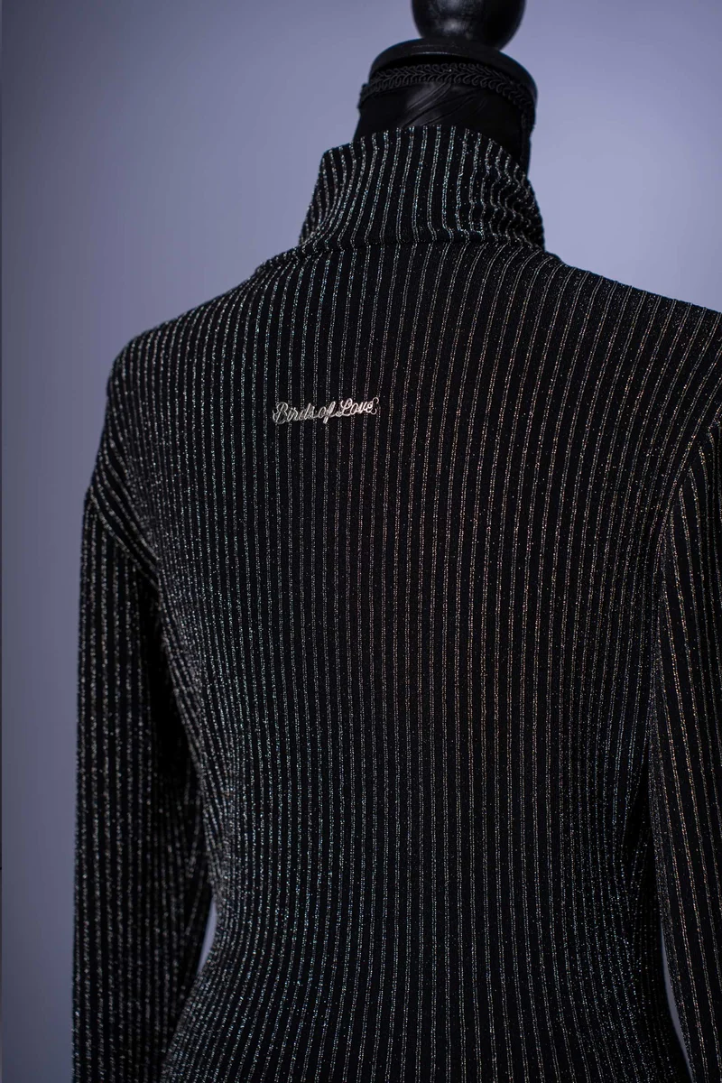 Rollkragen-Strickkleid für Damen - Elegantes Maxikleid