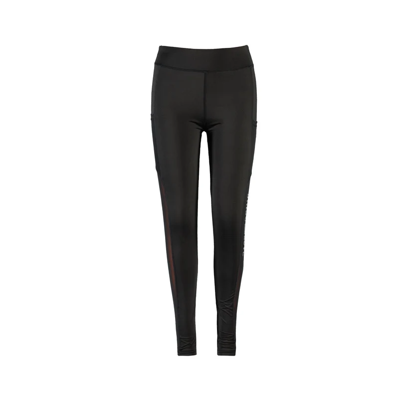 Atmungsaktive 'GLOW BOMB' Leggings mit Mesh-Einsätzen | Sport-Leggings
