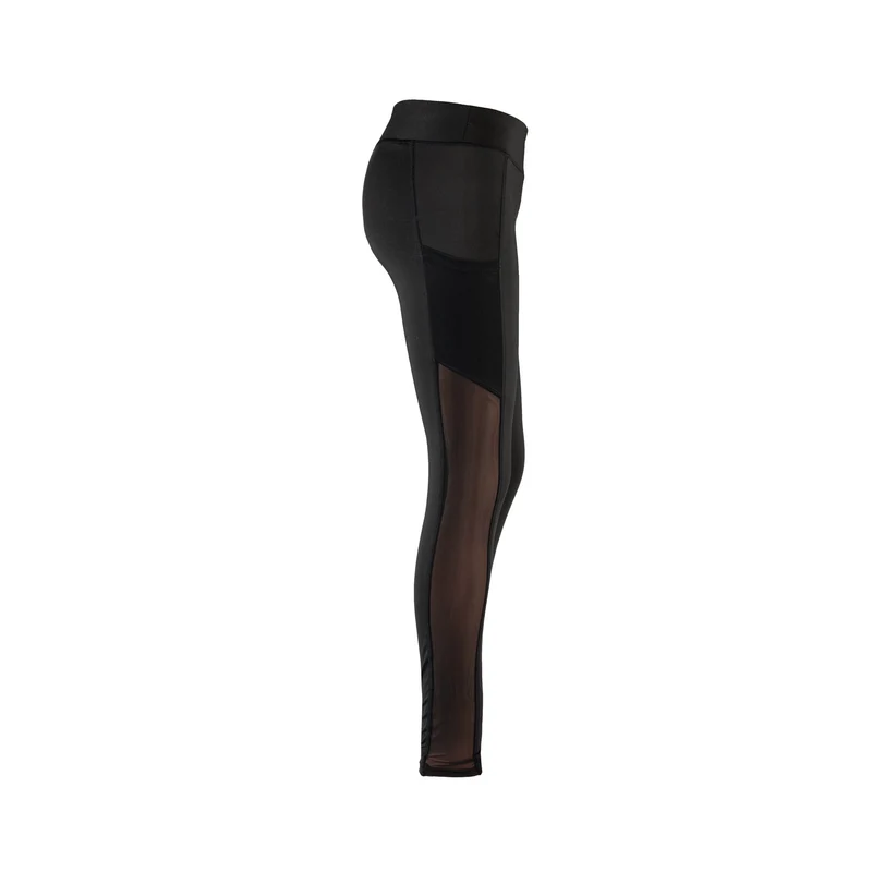 Atmungsaktive 'GLOW BOMB' Leggings mit Mesh-Einsätzen | Sport-Leggings