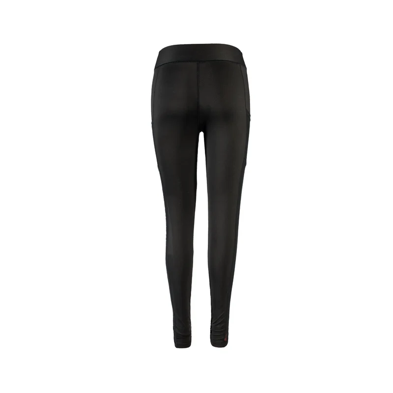 Atmungsaktive 'GLOW BOMB' Leggings mit Mesh-Einsätzen | Sport-Leggings