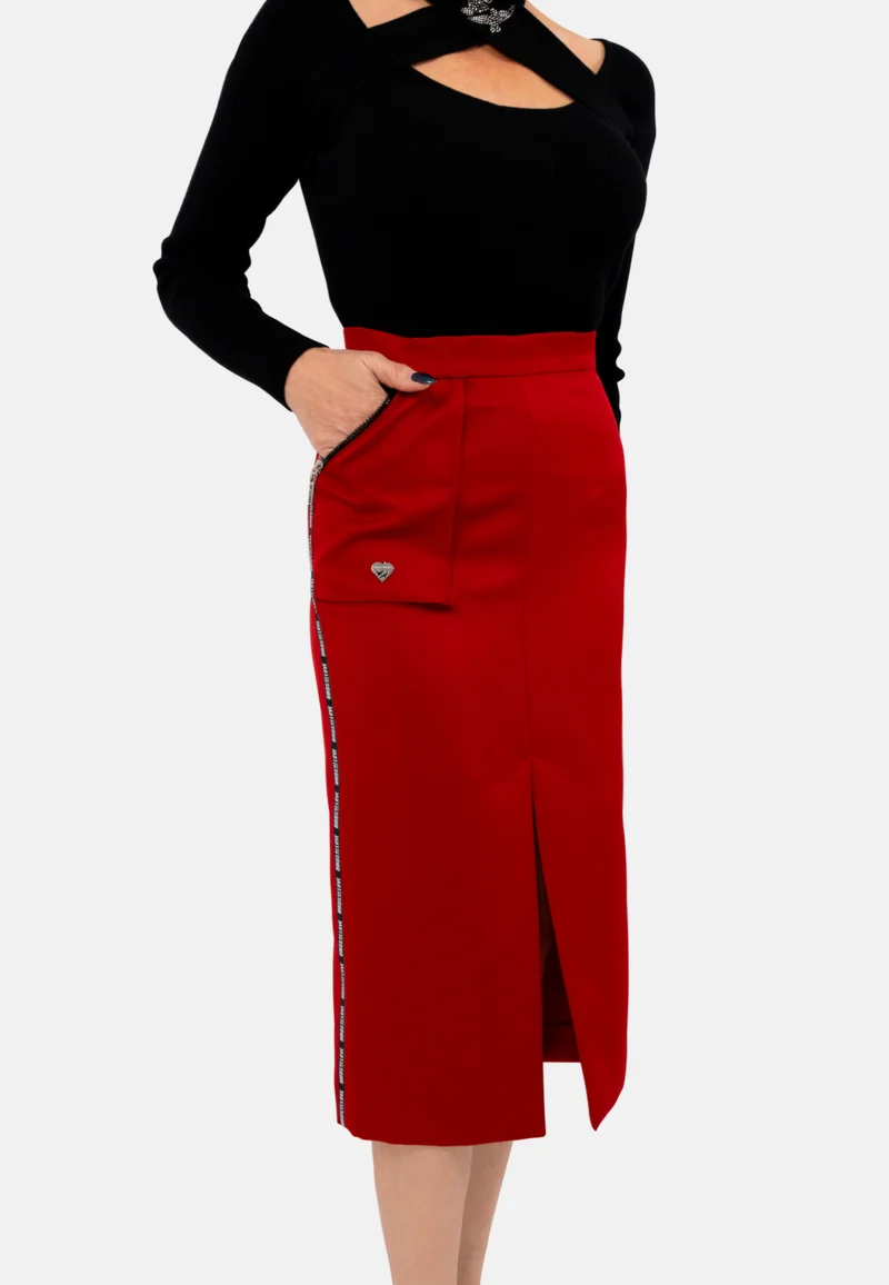 Bleistiftrock Bordeaux | Pencil skirt