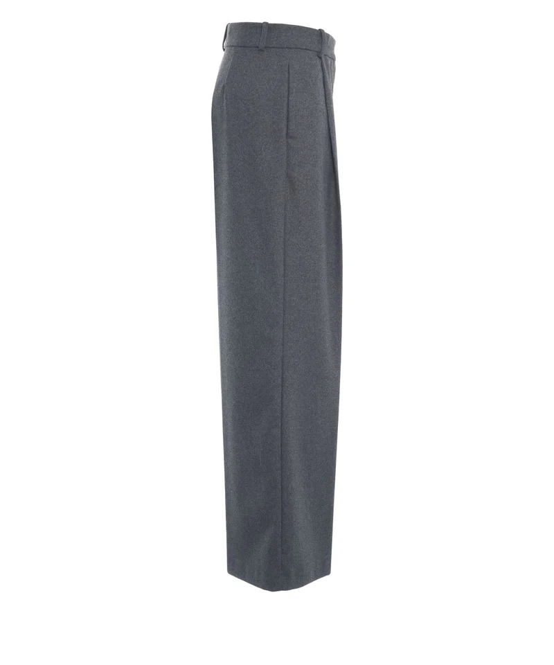 Pantaloni a gamba larga con pinces