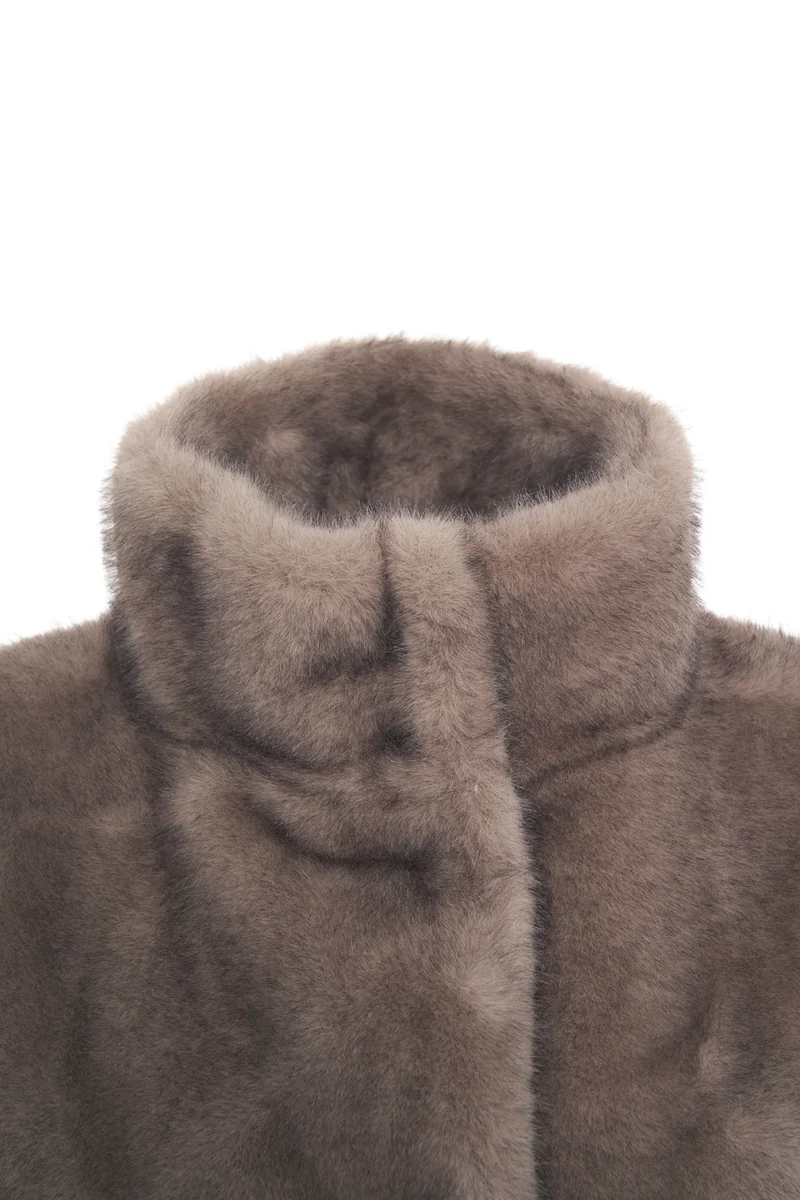Gilet in pelliccia sintetica