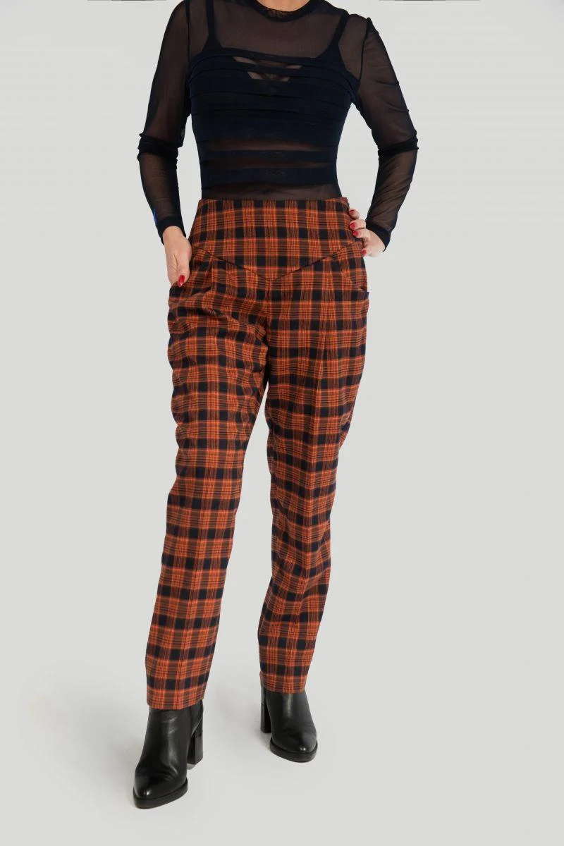 Plaid Trousers | Elegante Hosen mit Karo-Muster
