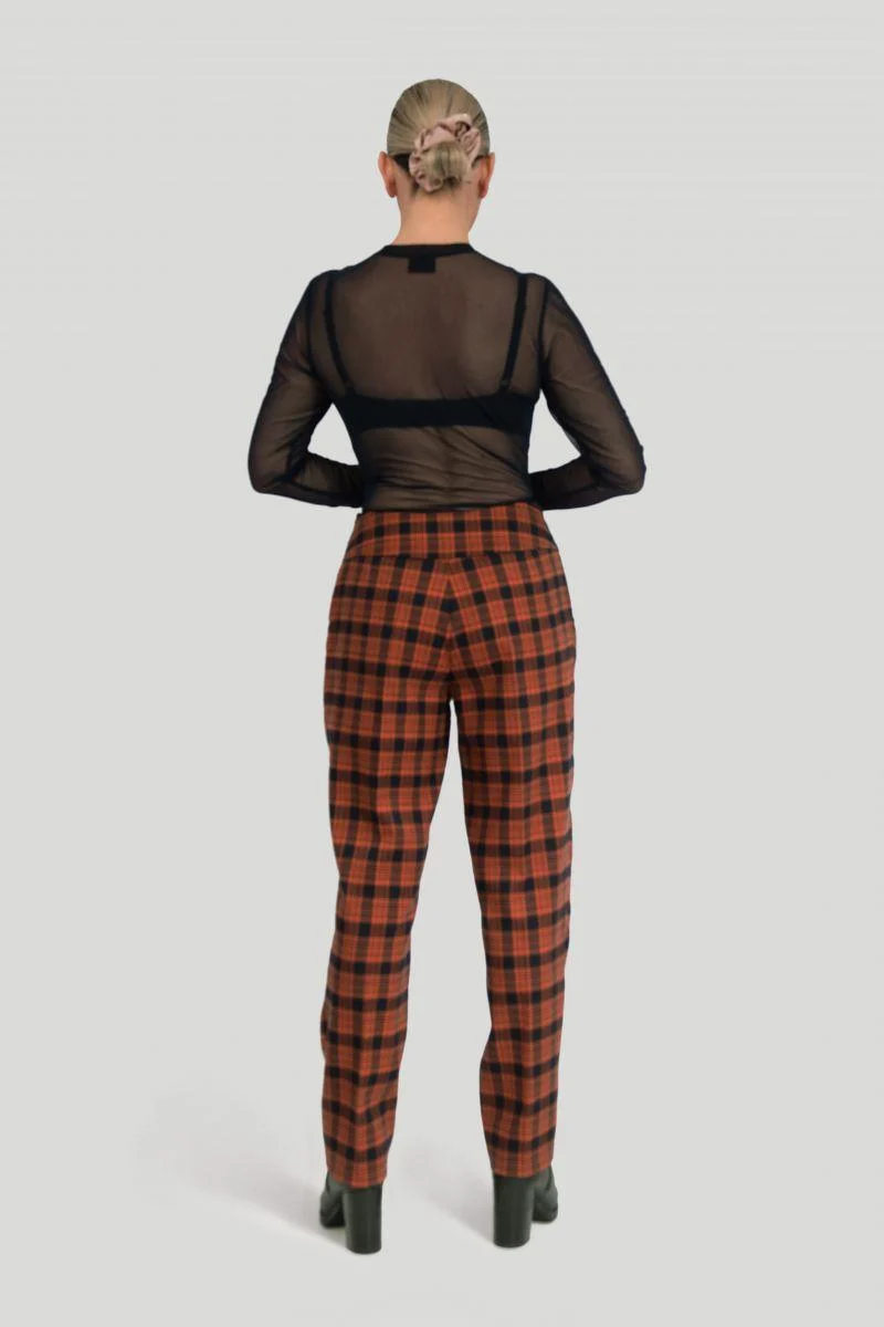 Plaid Trousers | Elegante Hosen mit Karo-Muster