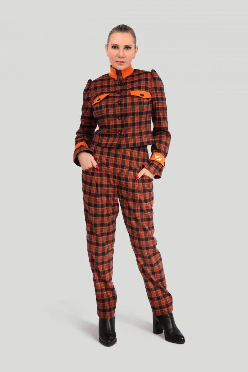 Plaid Trousers | Elegante Hosen mit Karo-Muster