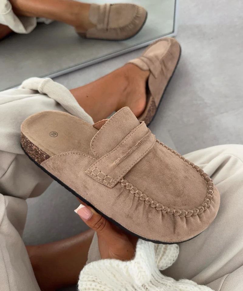 Mules Lumi Beige