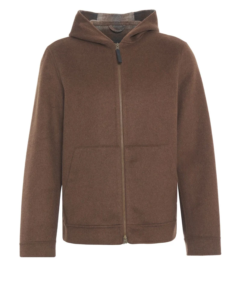Giacca 'Double Wool Hooded'