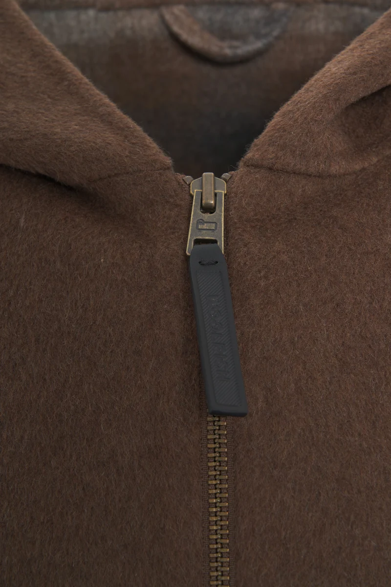 Giacca 'Double Wool Hooded'