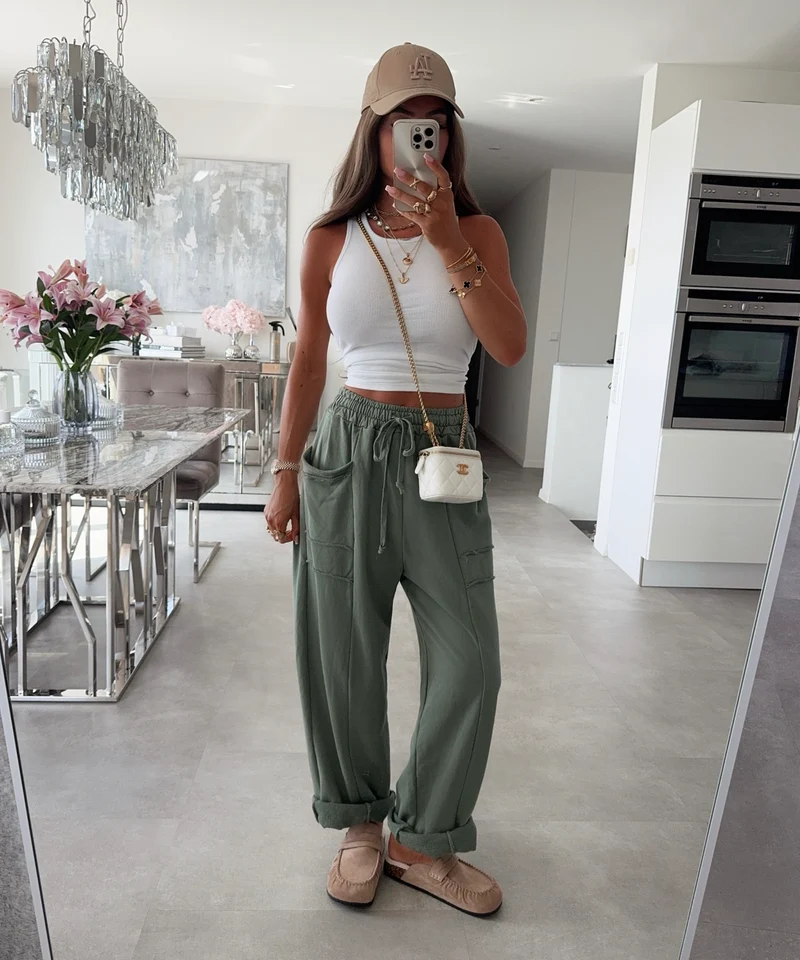 Joggingshose Lyselle Khaki