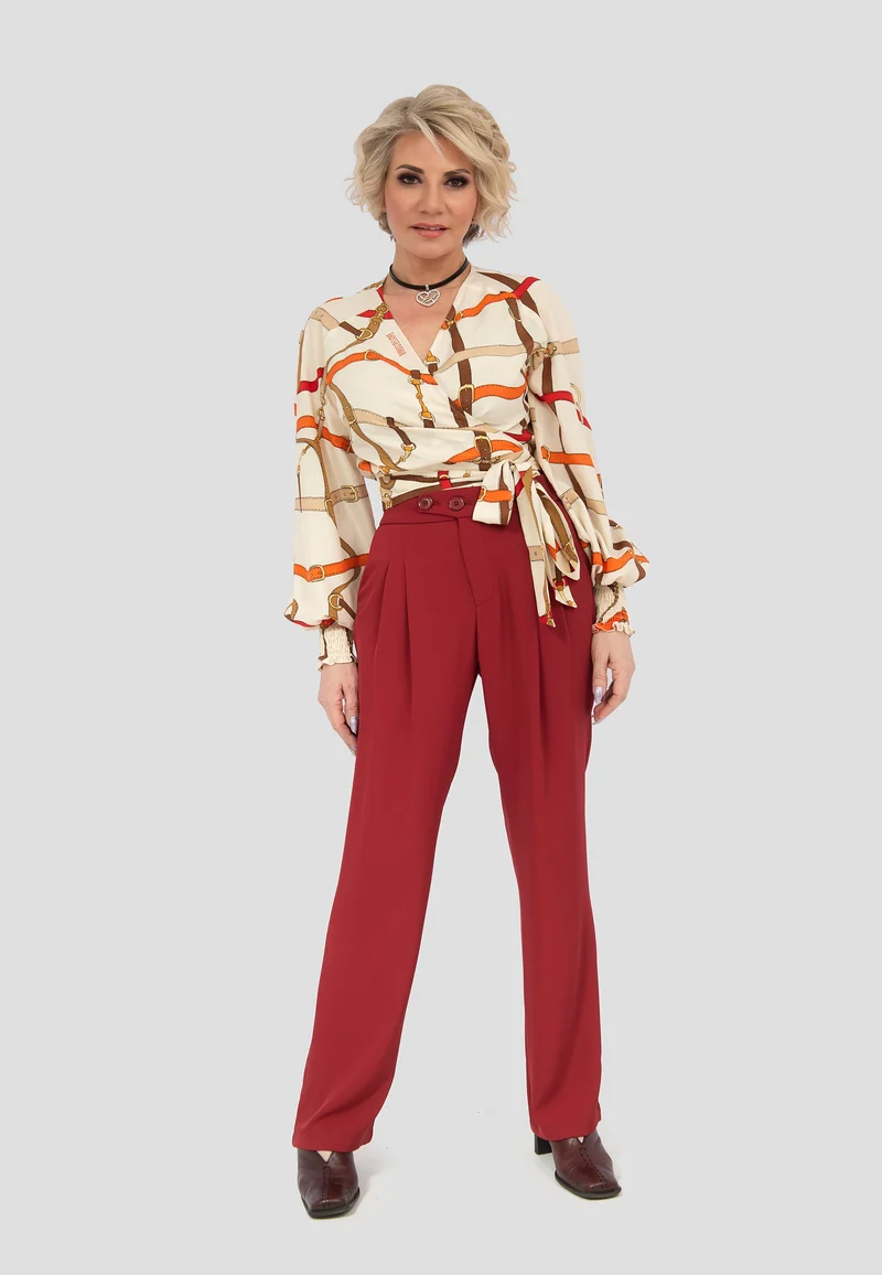 Wickelbluse "Carmen"