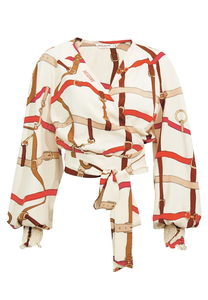 Wickelbluse "Carmen"