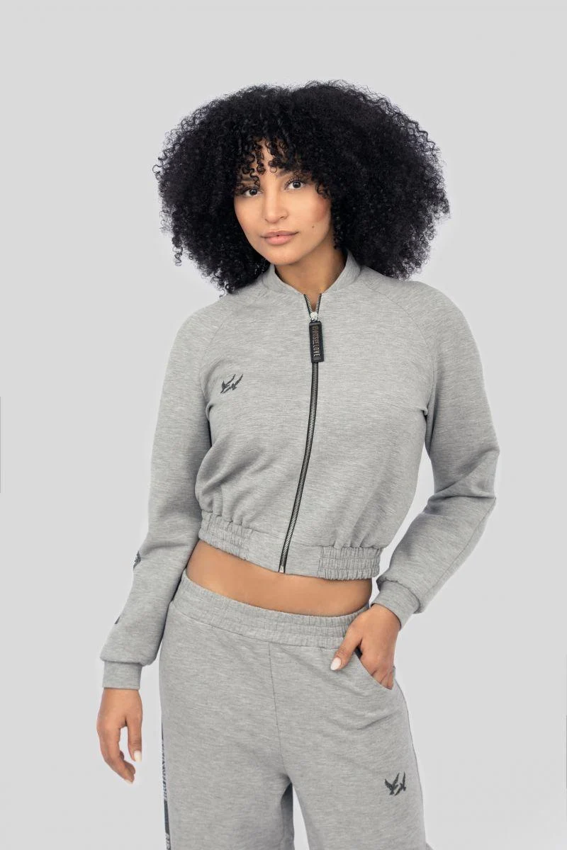 Origami Birds Bomber-Sweatjacke