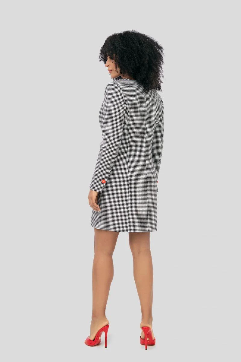Elegantes Damen-Blazerkleid | Taillierter Schnitt