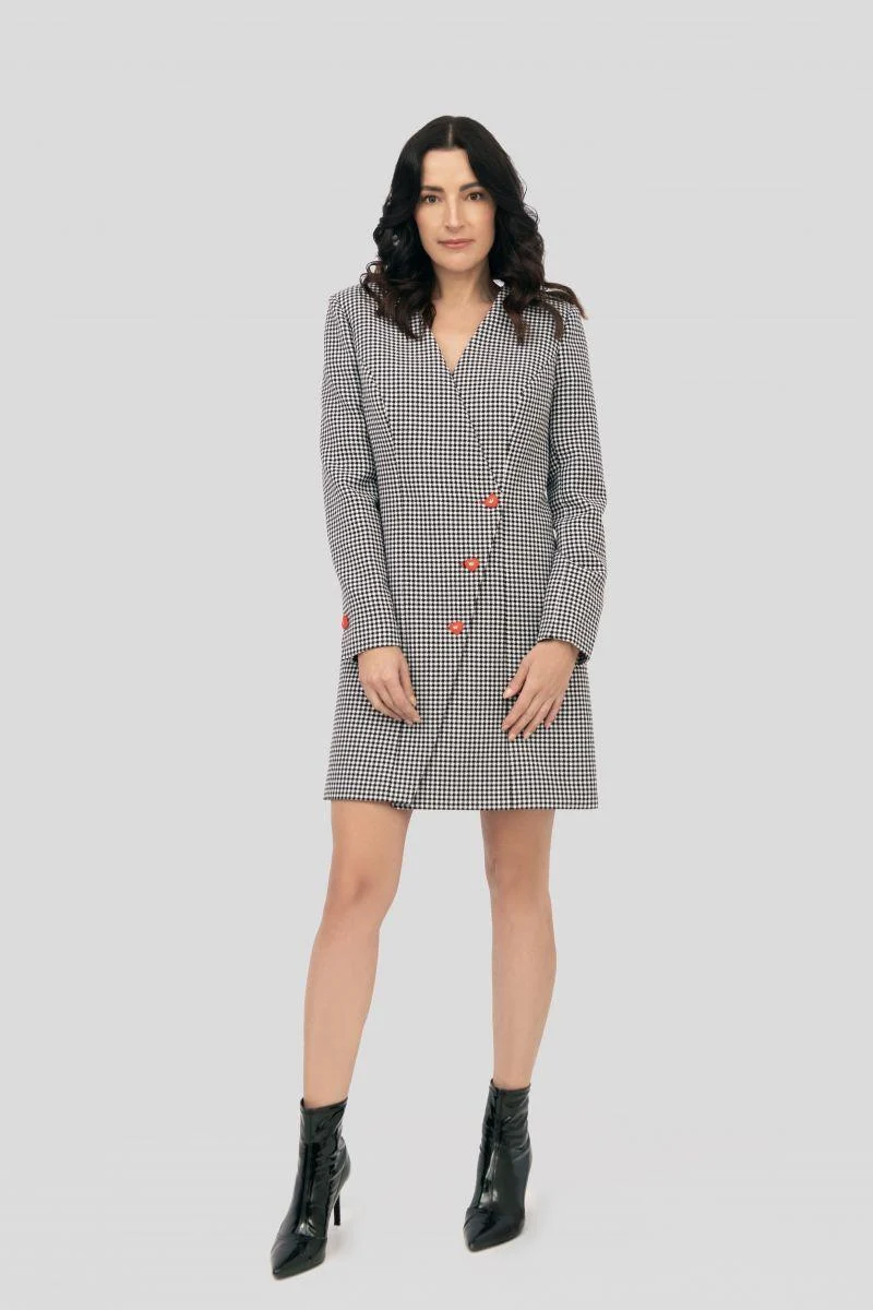 Elegantes Damen-Blazerkleid | Taillierter Schnitt