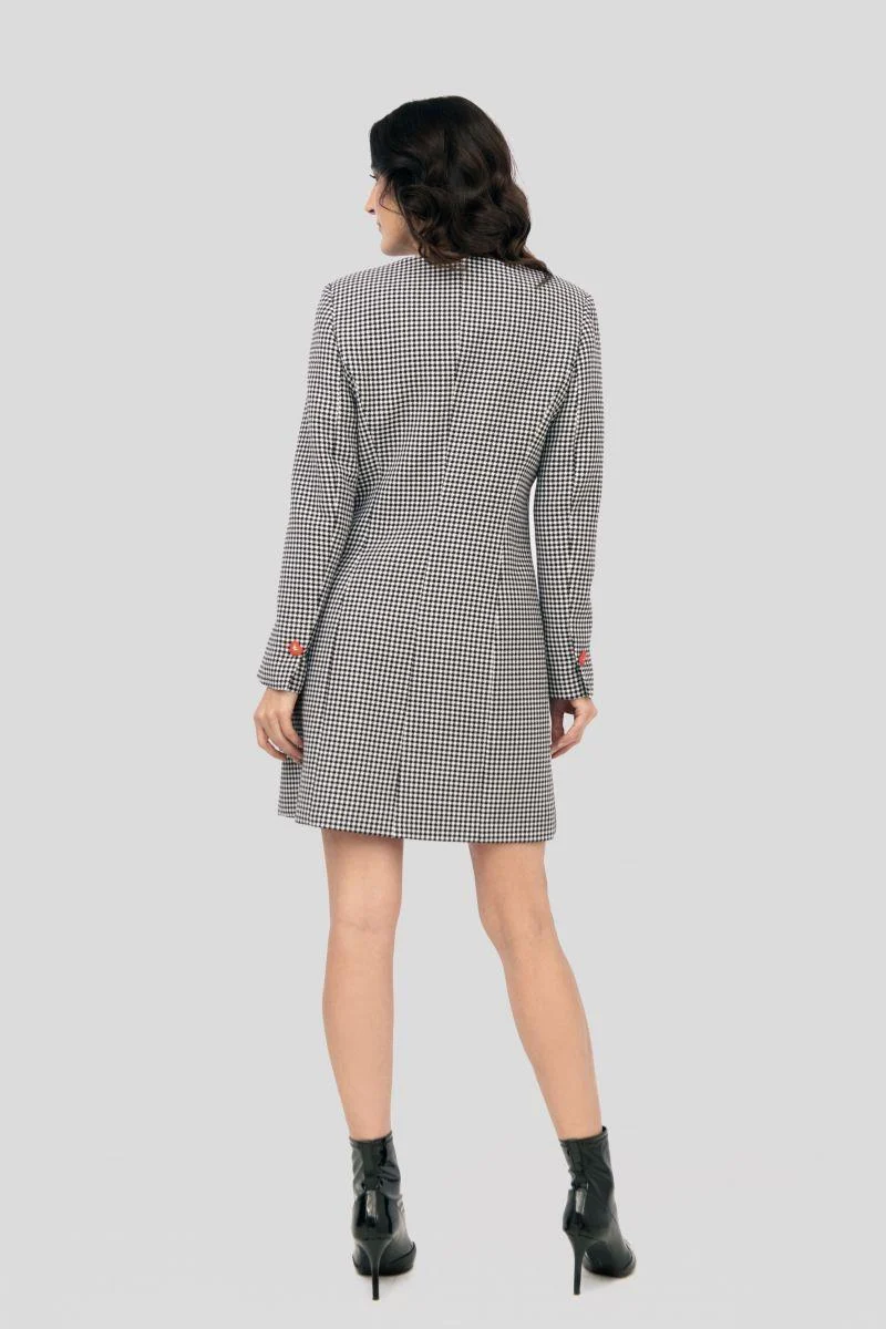 Elegantes Damen-Blazerkleid | Taillierter Schnitt
