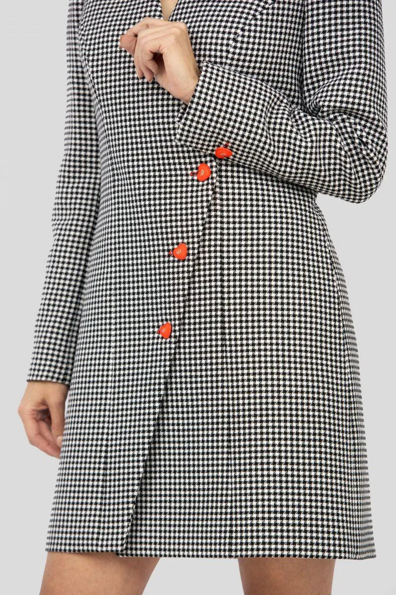 Elegantes Damen-Blazerkleid | Taillierter Schnitt