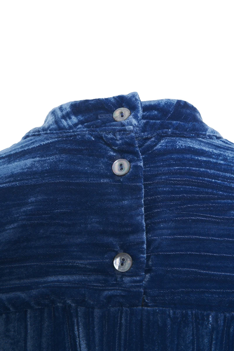 Blusa in velluto