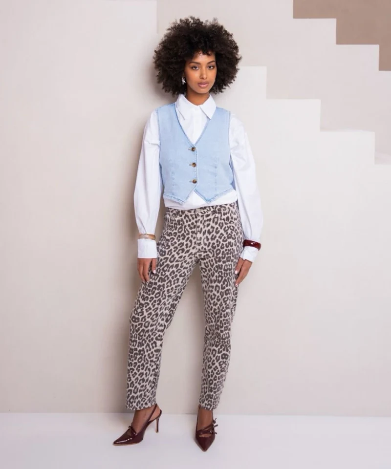 Stretch Mom Jeans Josy Leo