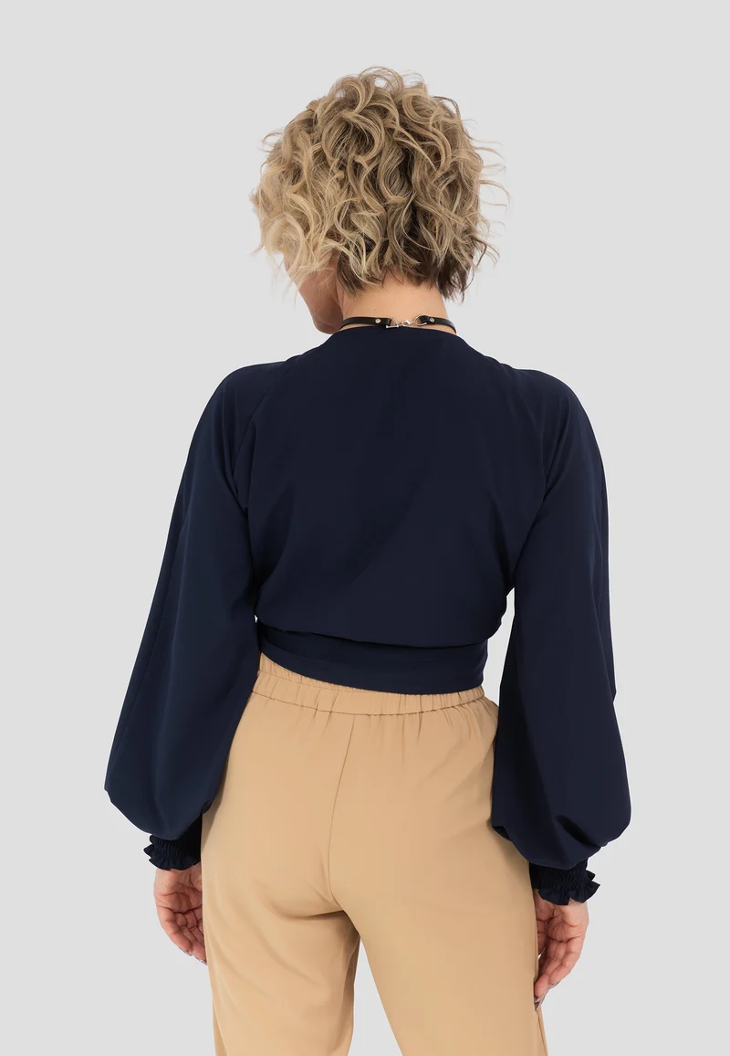 Wickelbluse