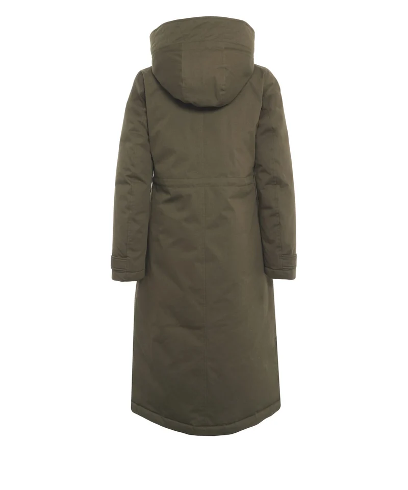 Parka in pelliccia sintetica
