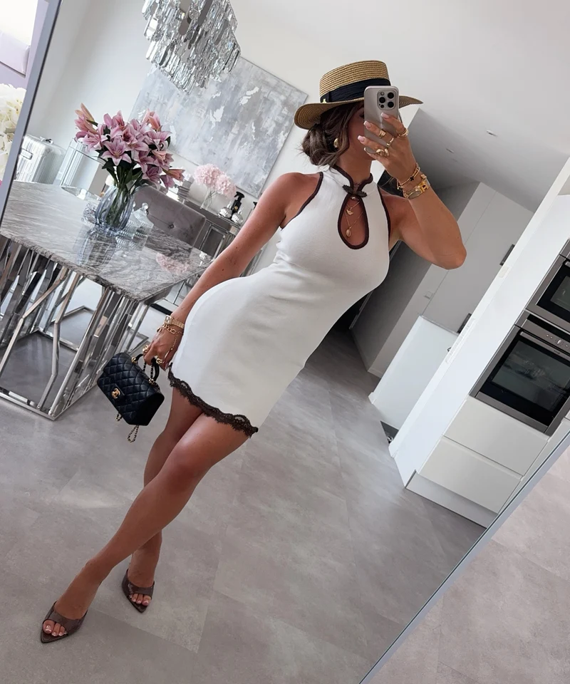 Kleid Minho Weiss